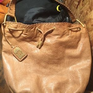 Ralph Lauren Tan leather Shoulder Bag
